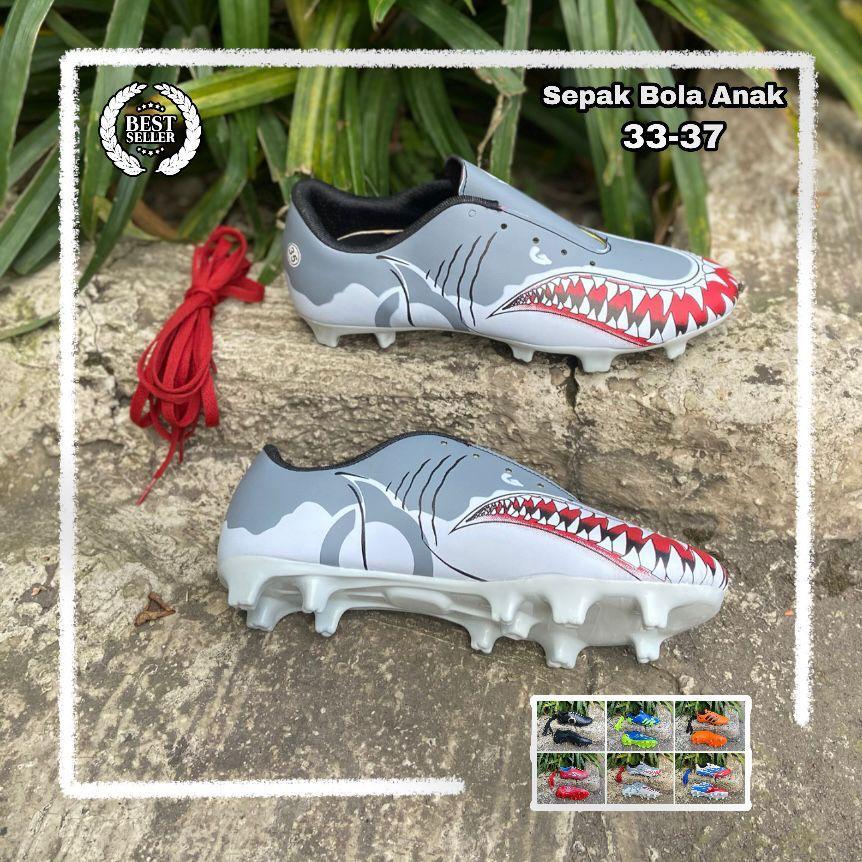 Sepatu Bola Anak Ortus Hiu Size 33-37