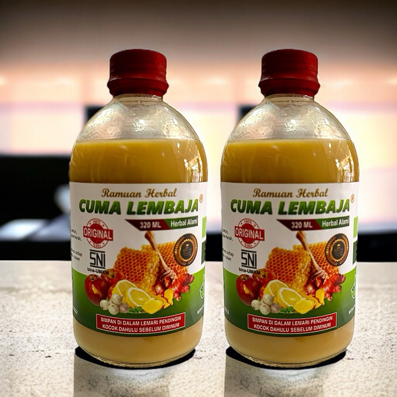 

Ramuan Herbal Cuma Lembaja 350ml Paket 2 Botol