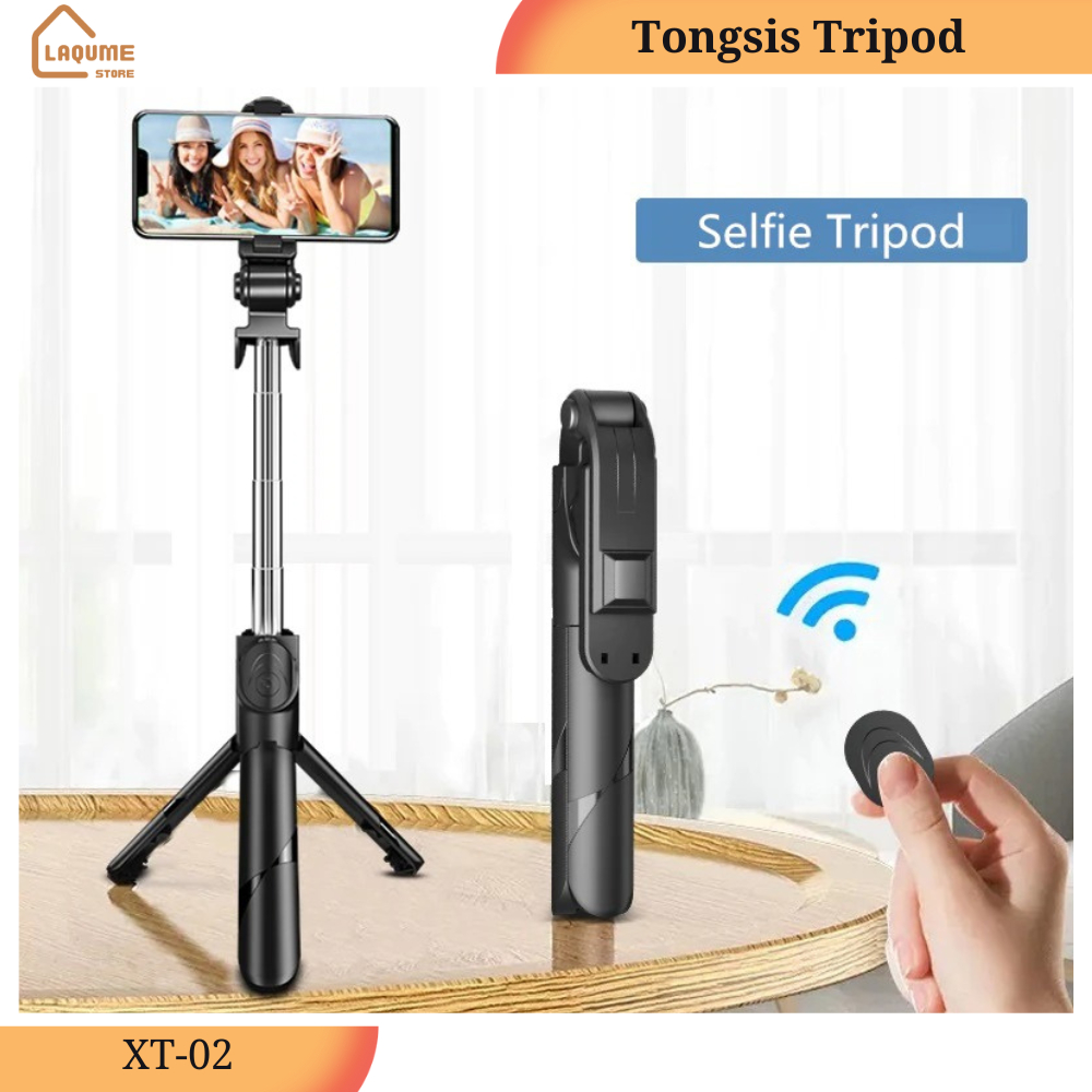Tongsis Tripod Tongsis Bluetooth Tongsis HP Dilengkapi Dengan Remot Bluetooth