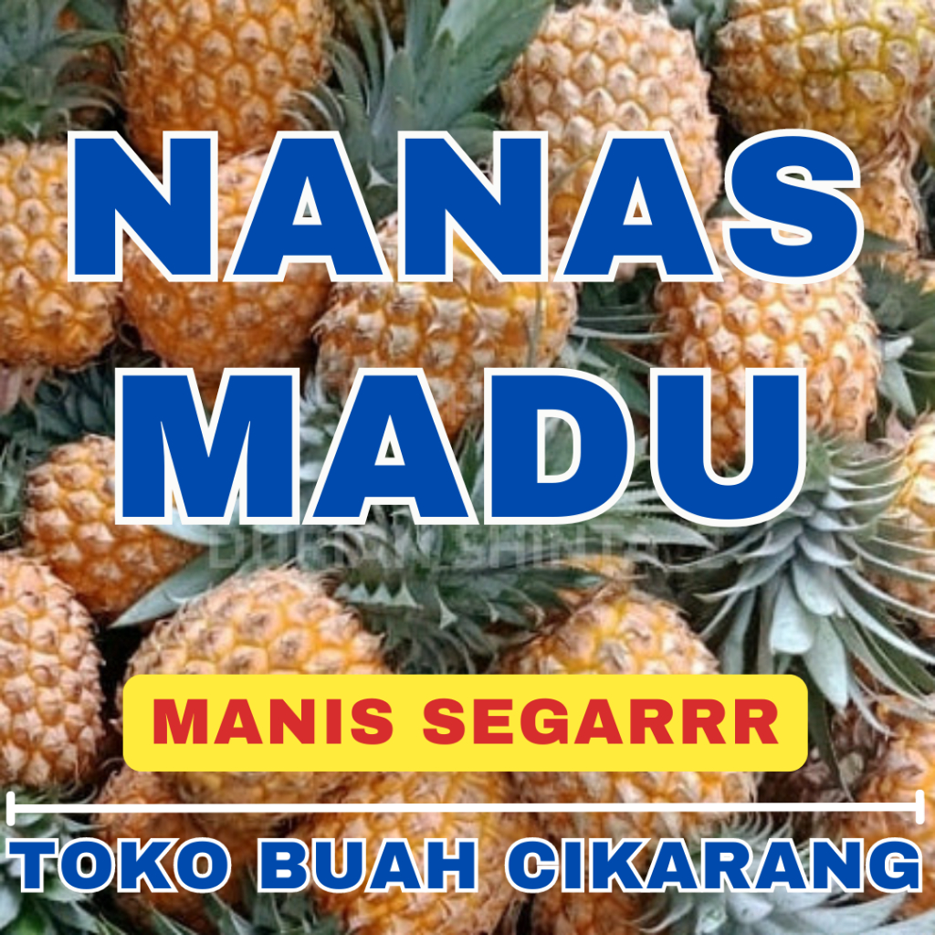 

(BISA COD) PROMOO BUAH NANAS MADU 1 BUAH TOKO BUAH CIKARANG