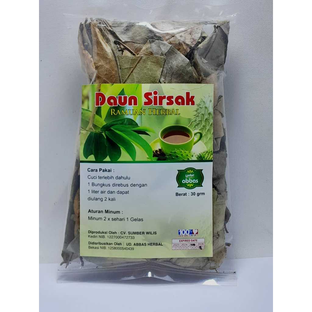 

Teh Daun Sirsak Premium NO.1 Organik Ampuh Atasi Penyakit Tumor Kanker Rematik Asam Urat Nyeri Sendi Pegal Linu Sakit Pinggang