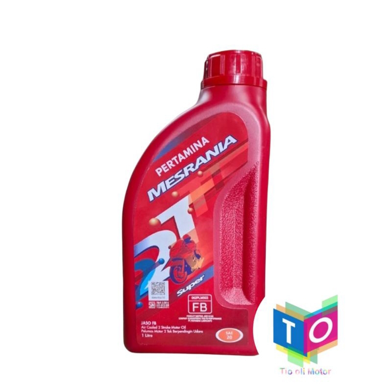 Mesrania 2T Super (1liter) Oli Samping Mesran | Oli Samping Mesrania Super