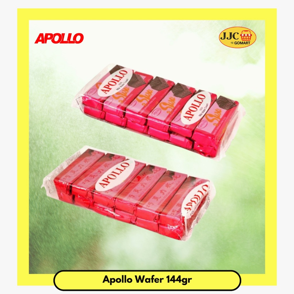 

Apollo Wafer Choclate Cokelat Milk Susu144g | Milk | Chocolate | Promo