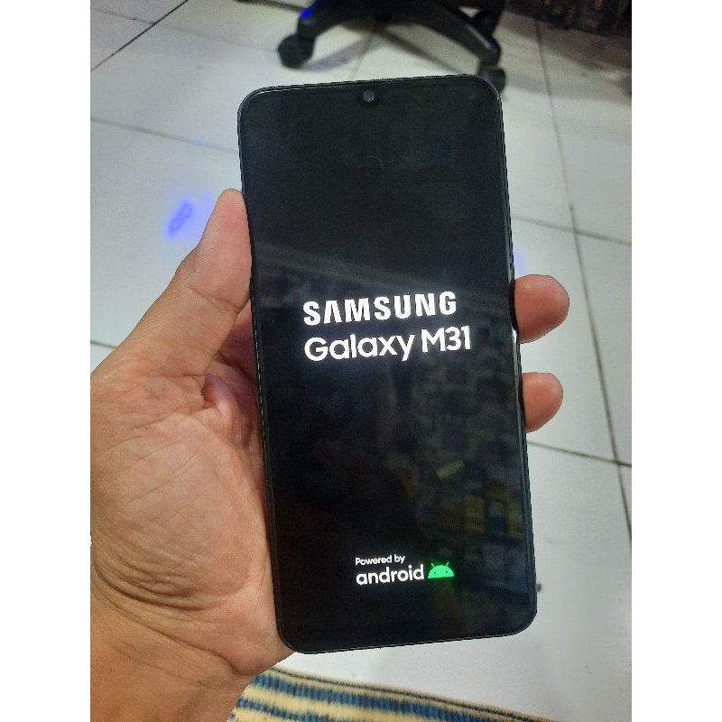 lcd samsung M31 ori copotan