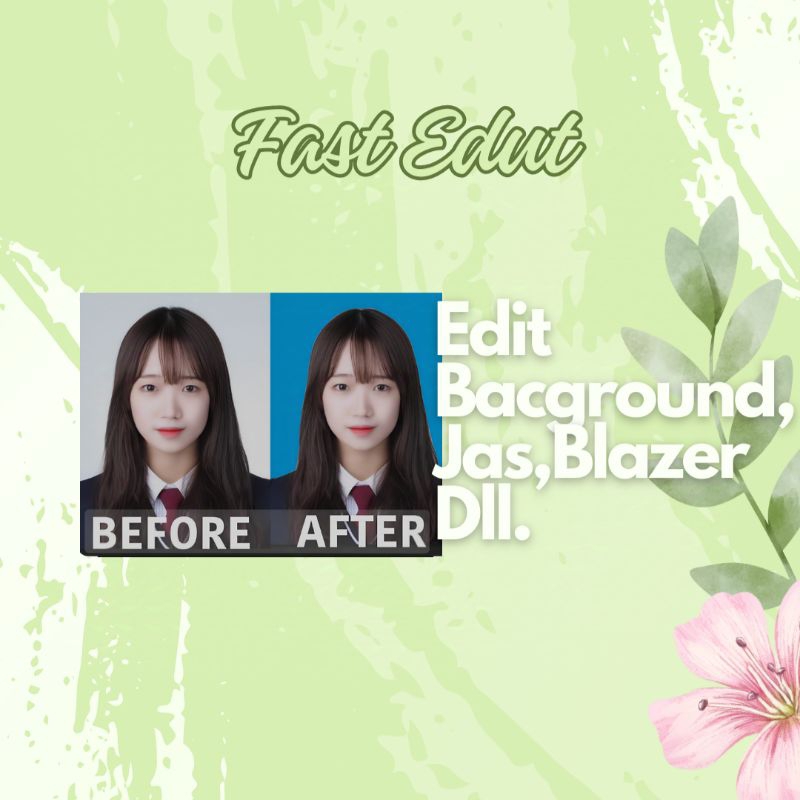 Edit Background Pas Foto, Edit Jas/Blazer