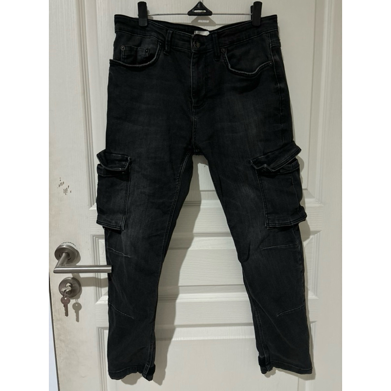 ZARA MAN DENIM CARGO LIMITED EDITION