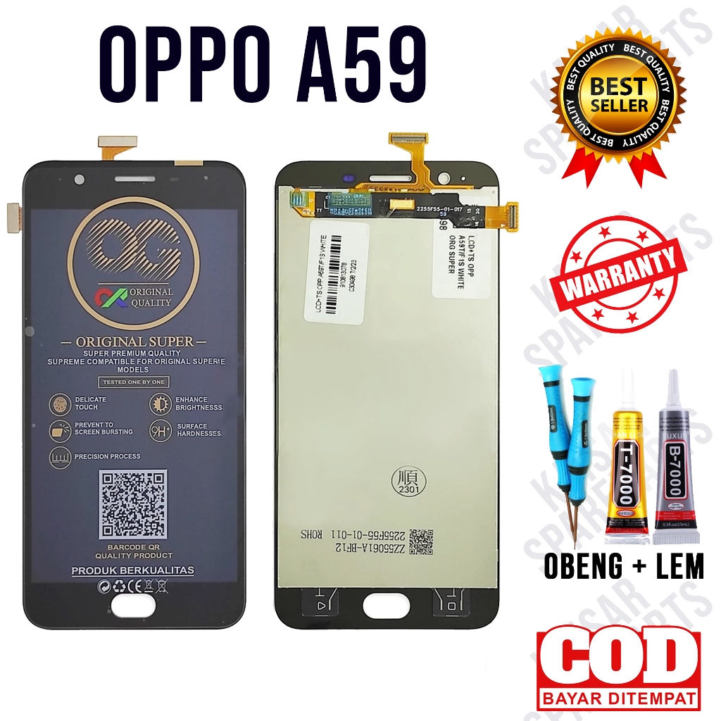Lcd Touchscreen OPPO A59 Original Lcd OPPO A59 Fullset OEM Quality