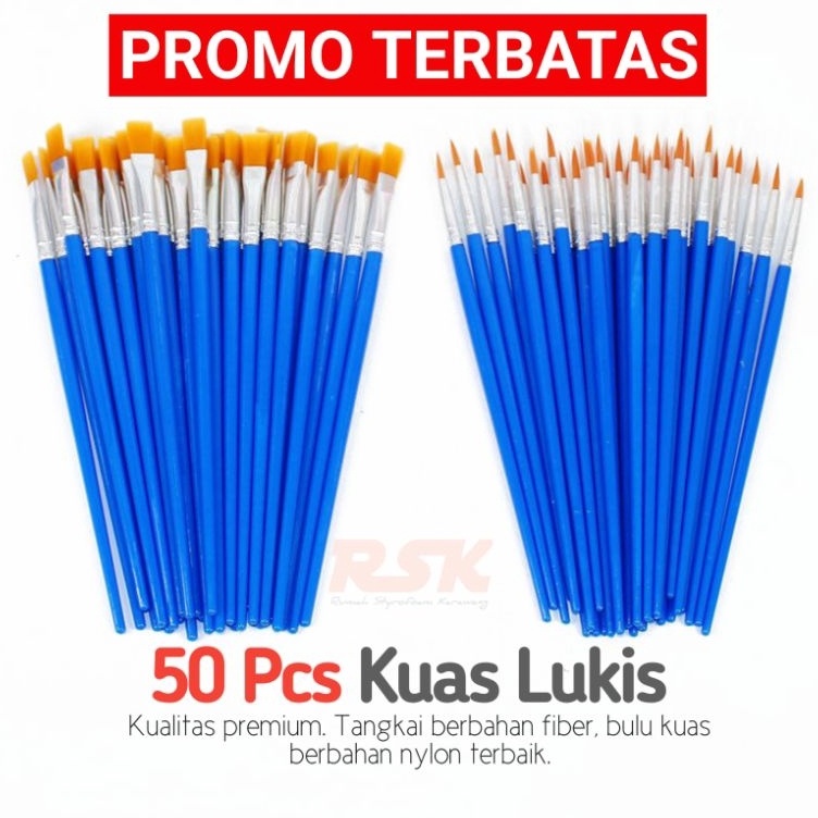 

Grosir Terkini 5 Pcs Kuas Flat Round Kuas Lukis Paint By Number Kuas Lukis Sterofoam Kuas Cat Air Koas Acrylic Kuas Nylon Import