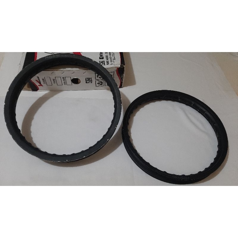 Velg Second/Bekas Copotan - Velg Ruji Vrossi Ring 14 Ukuran 14x140 Dan 14x160 Warna Hitam Dop