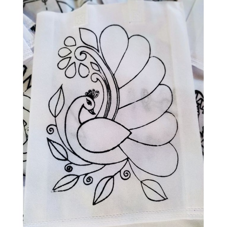 

Harga Laris paket lukis tas spundbond motif batik