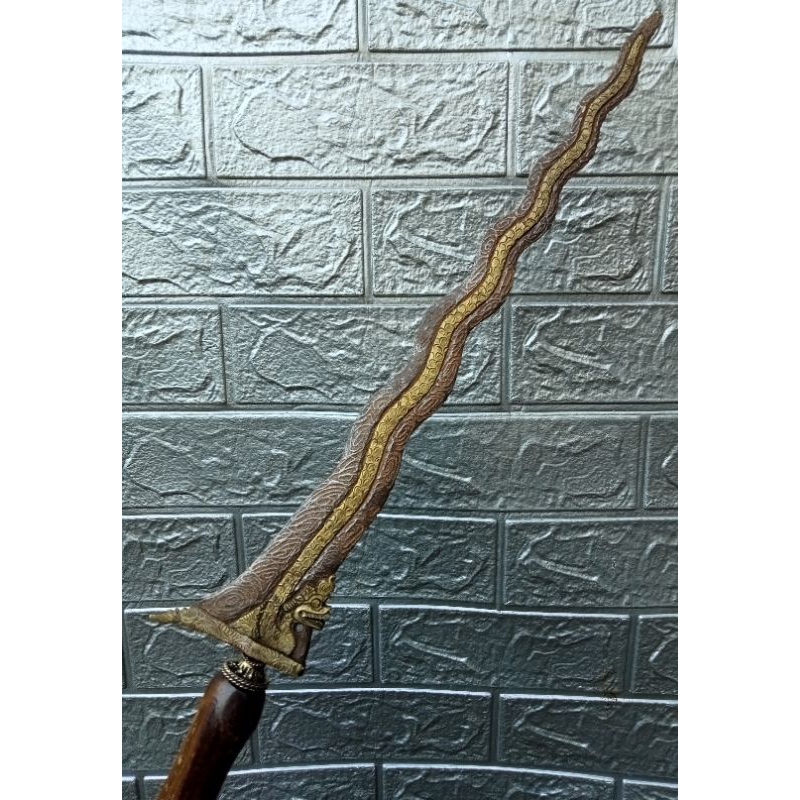 Keris Naga Primitif Pamor Rajah Kalacakra