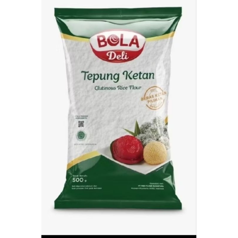 

TEPUNG KETAN BOLA DELI 500 gram exp juli 2026