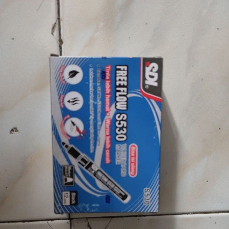

spidol papan tulis merk SDI warna hitam