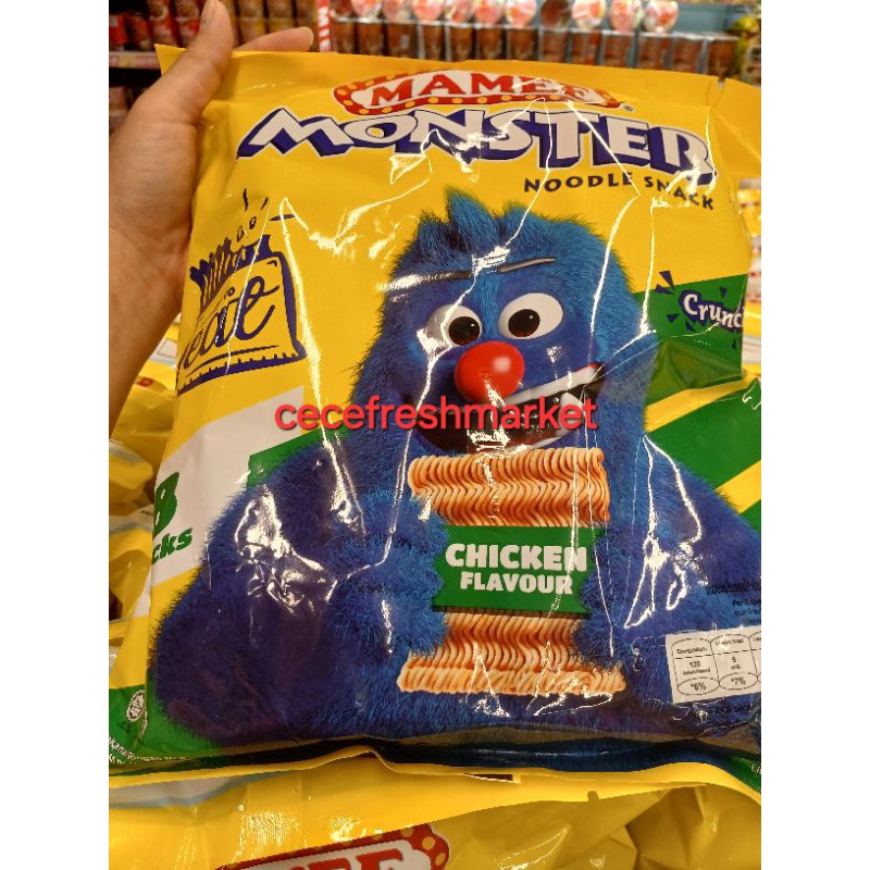 

Jual snack mie mamee monster chicken flavour