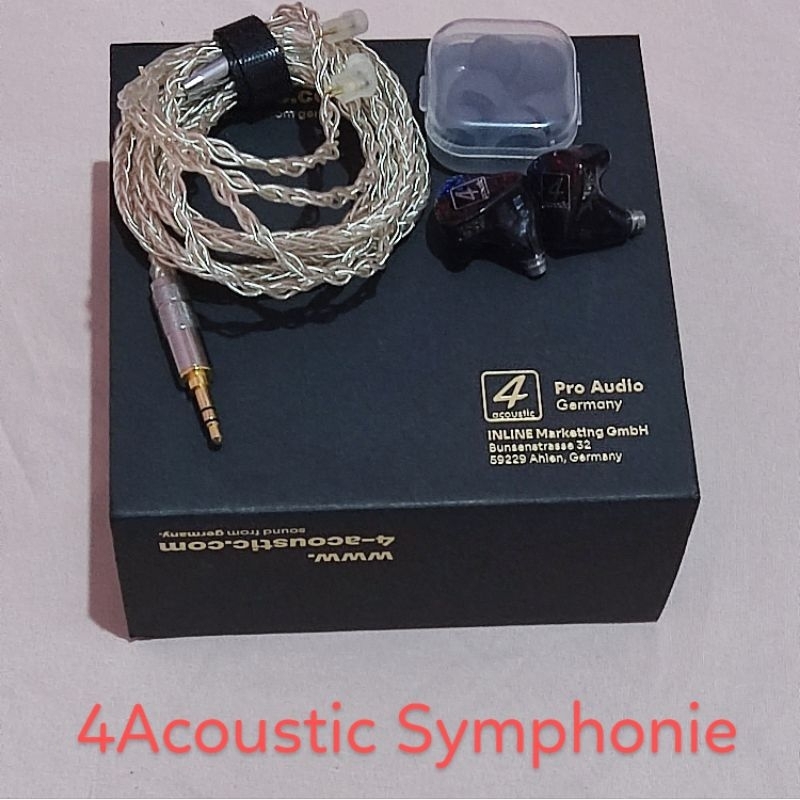 4 Acoustic Symphonie (STG-4P) IEM Earphone