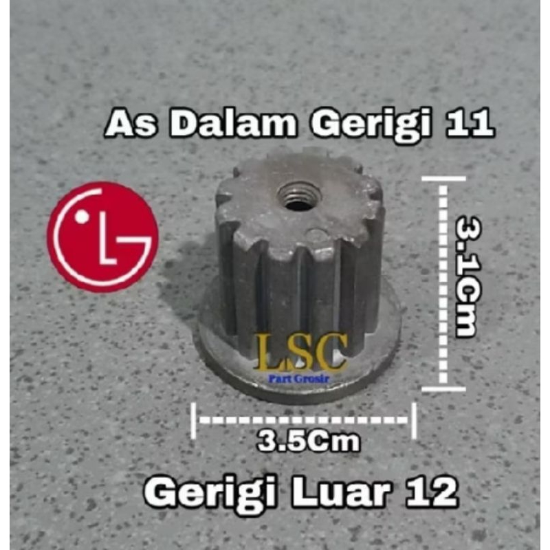 INTI PULSATOR MESIN CUCI LG