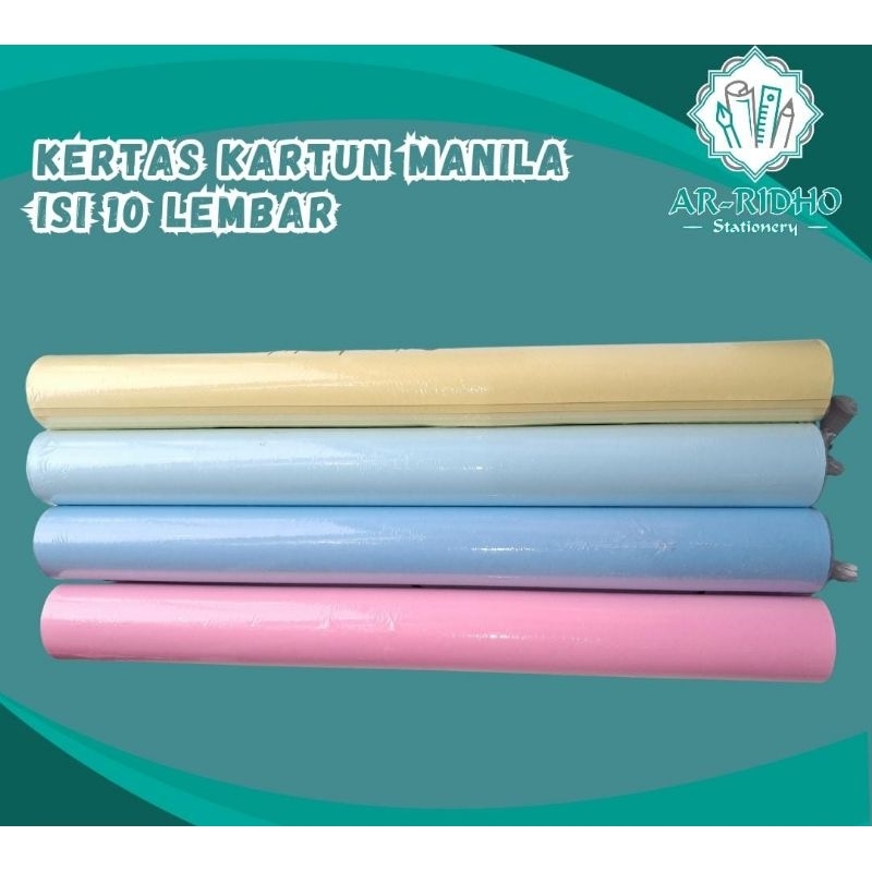 

Kertas Karton Manila isi 10 lembar