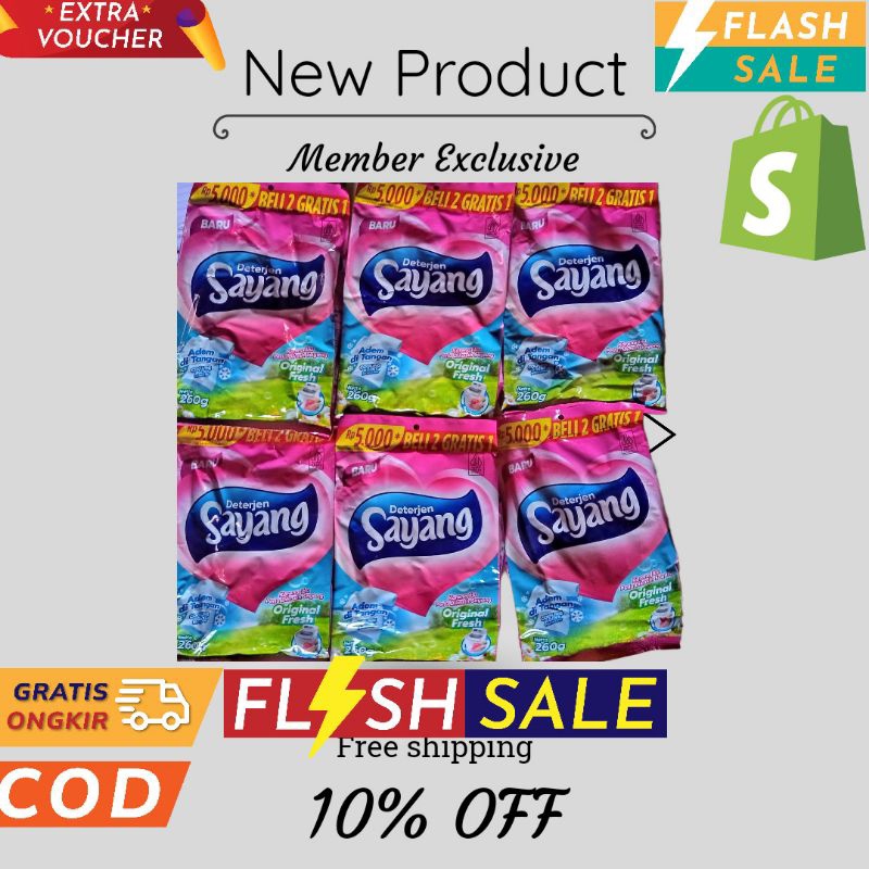 Deterjen sayang 260 g Deterjen sayang 1 pcs
