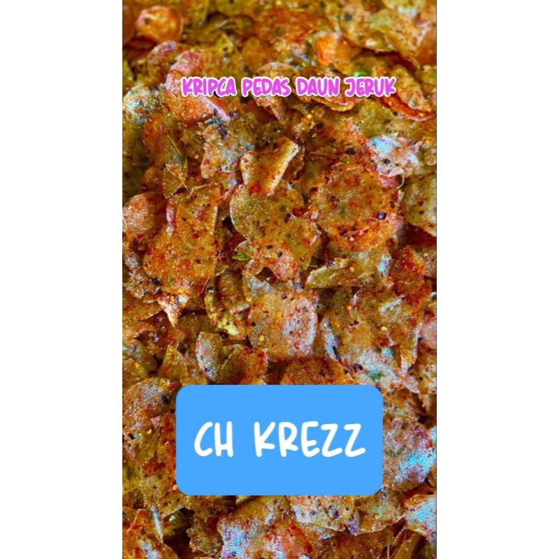 

KRIPCA (KRIPIK KACA) PEDAS DAUN JERUK 250GRAM