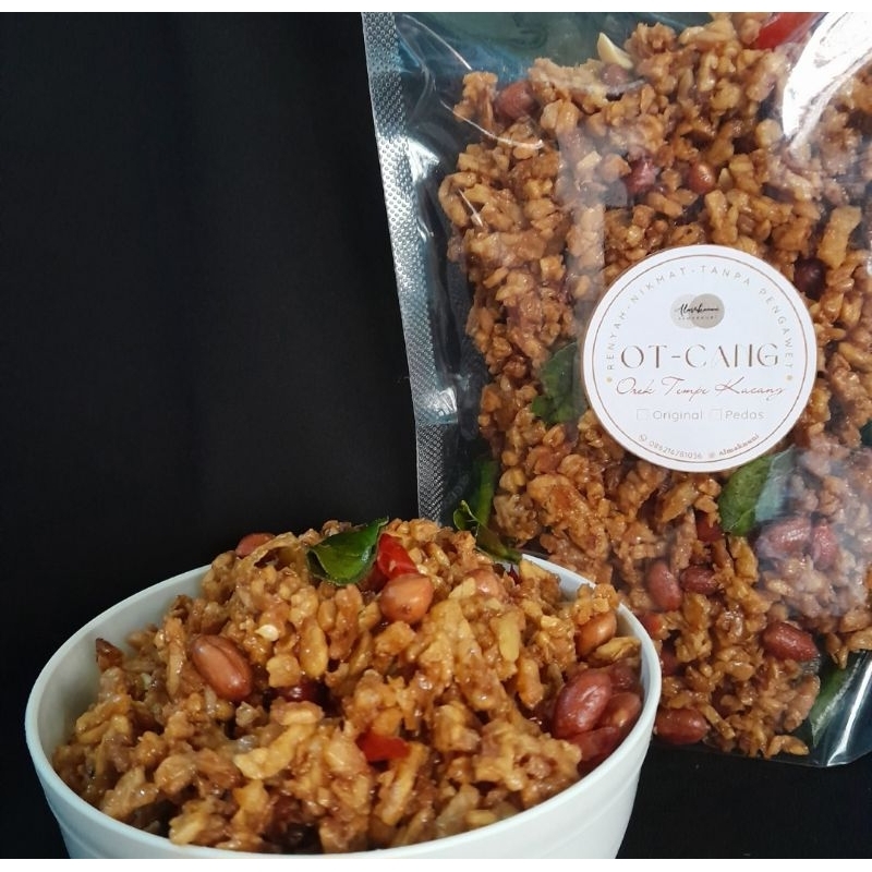

kering tempe kacang premium original home made isi 150 gram