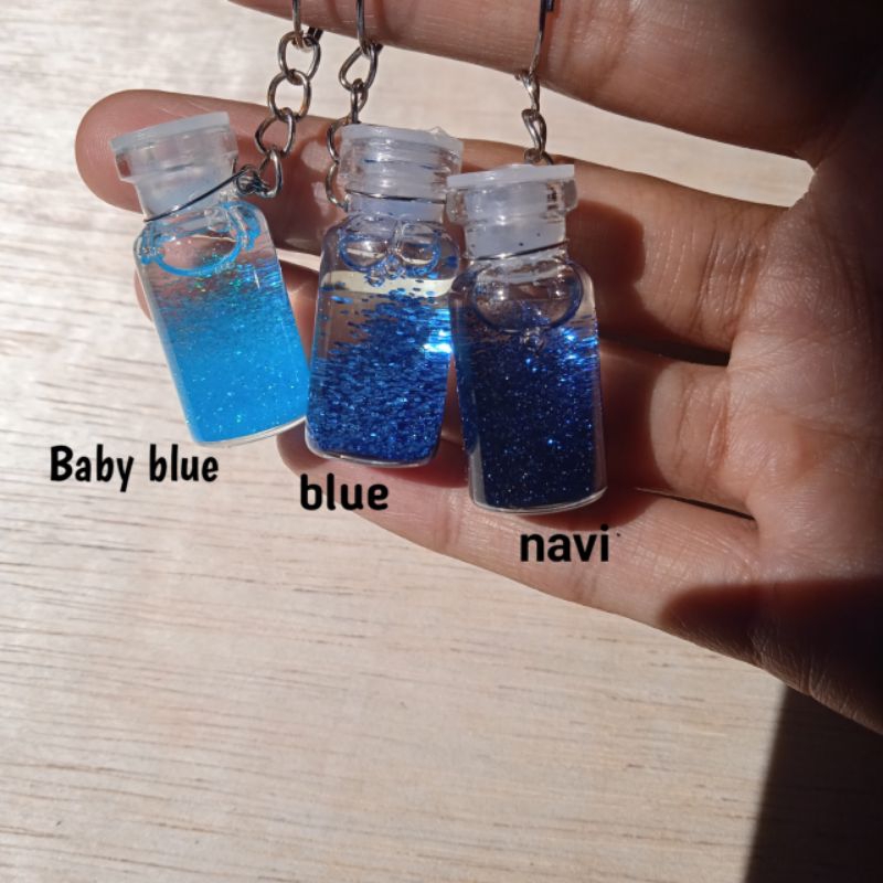 souvenir gantungan kunci unik/ gantungan kunci glitter / souvenir gantungan kunci murah