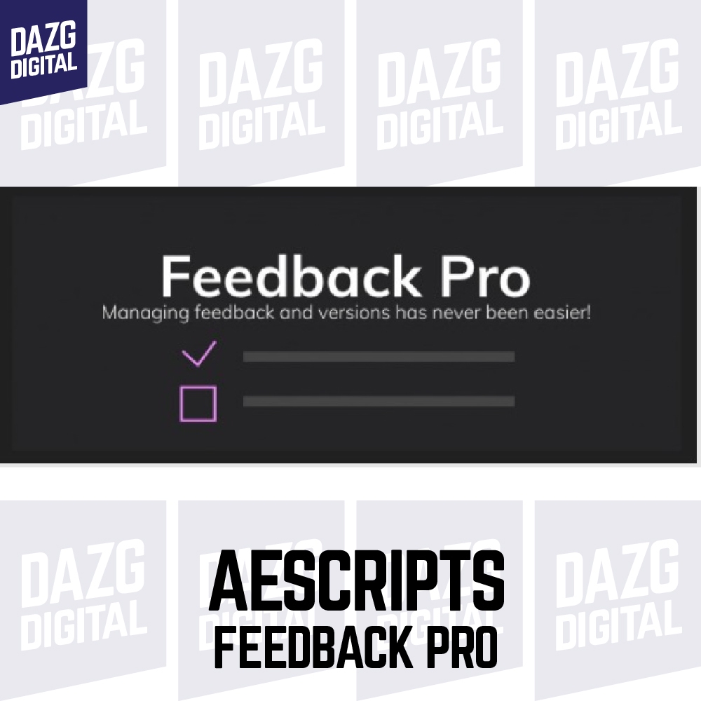 Aescripts Feedback Pro v1.2.1 for Premiere Pro v1.0.3 D64