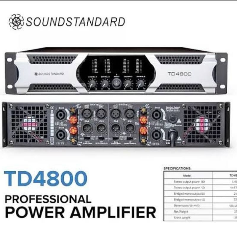 POWER SOUNDSTANDARD TD4800