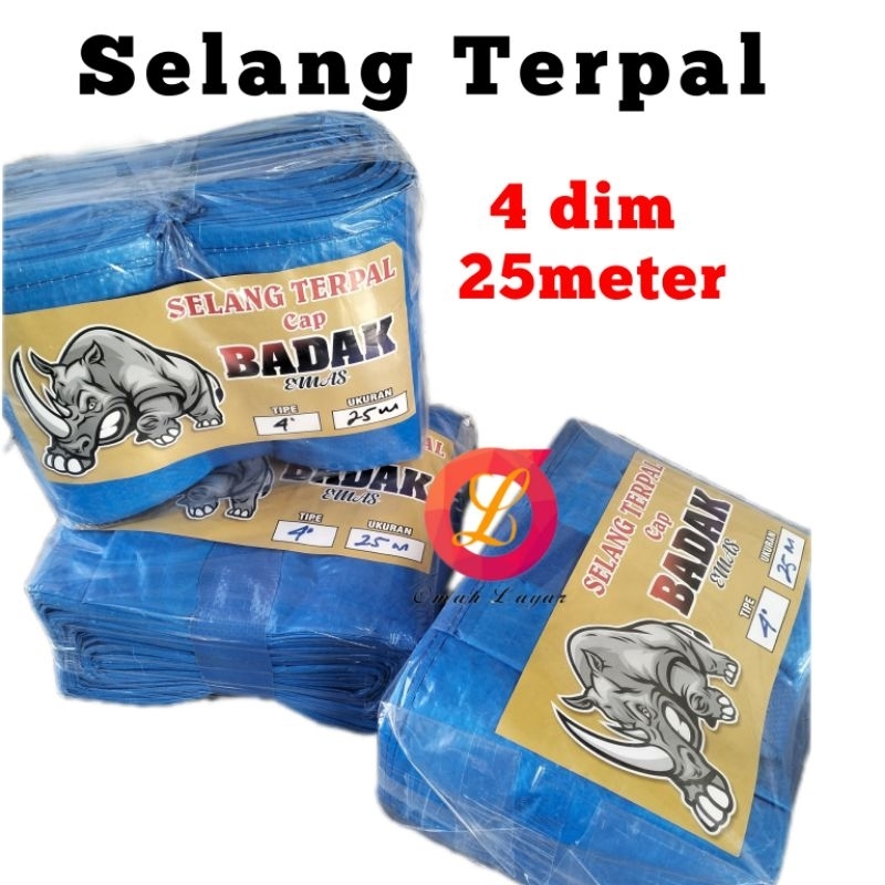 Promo selang terpal 3 dim 4 dim selang air selang kebun selang sawah