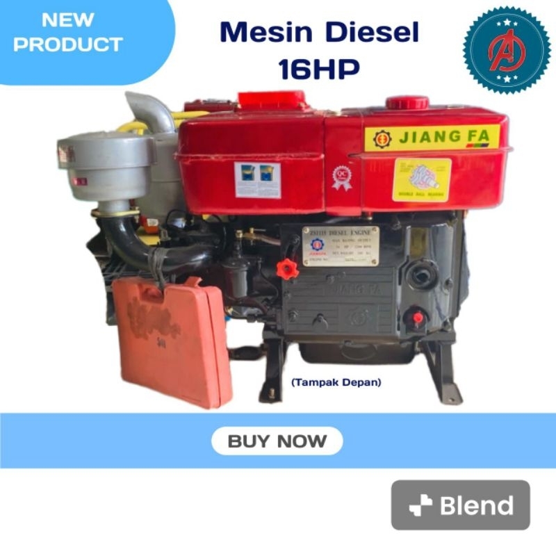 Mesin Penggerak Diesel JiangFa 16HP ZS1100 Engine Solar