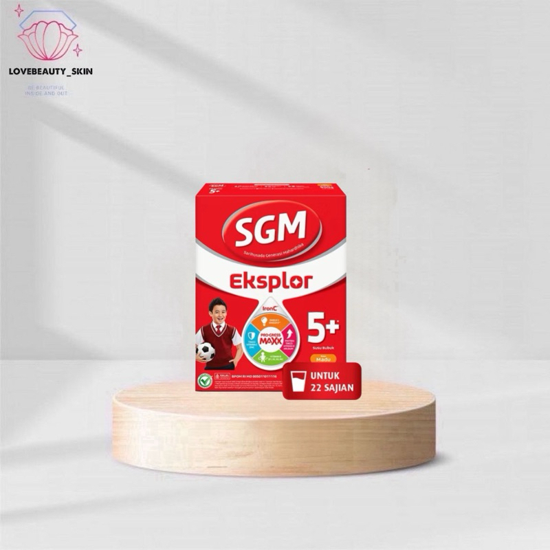 

(EXP 2026) SGM Eksplor 5+ dengan IronC Susu Bubuk - MADU 900gr (5-12Tahun)