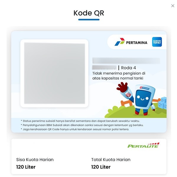 

Cetak Barcode MyPertamina Subsidi & Case Sampul Plastik / Cetak QR Code My Pertamin Bahan Kertas