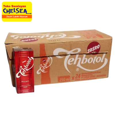 

Sosro teh botol kotak Original 250ml per dus/ teh botol sosro/ sosro teh kotak 250ml