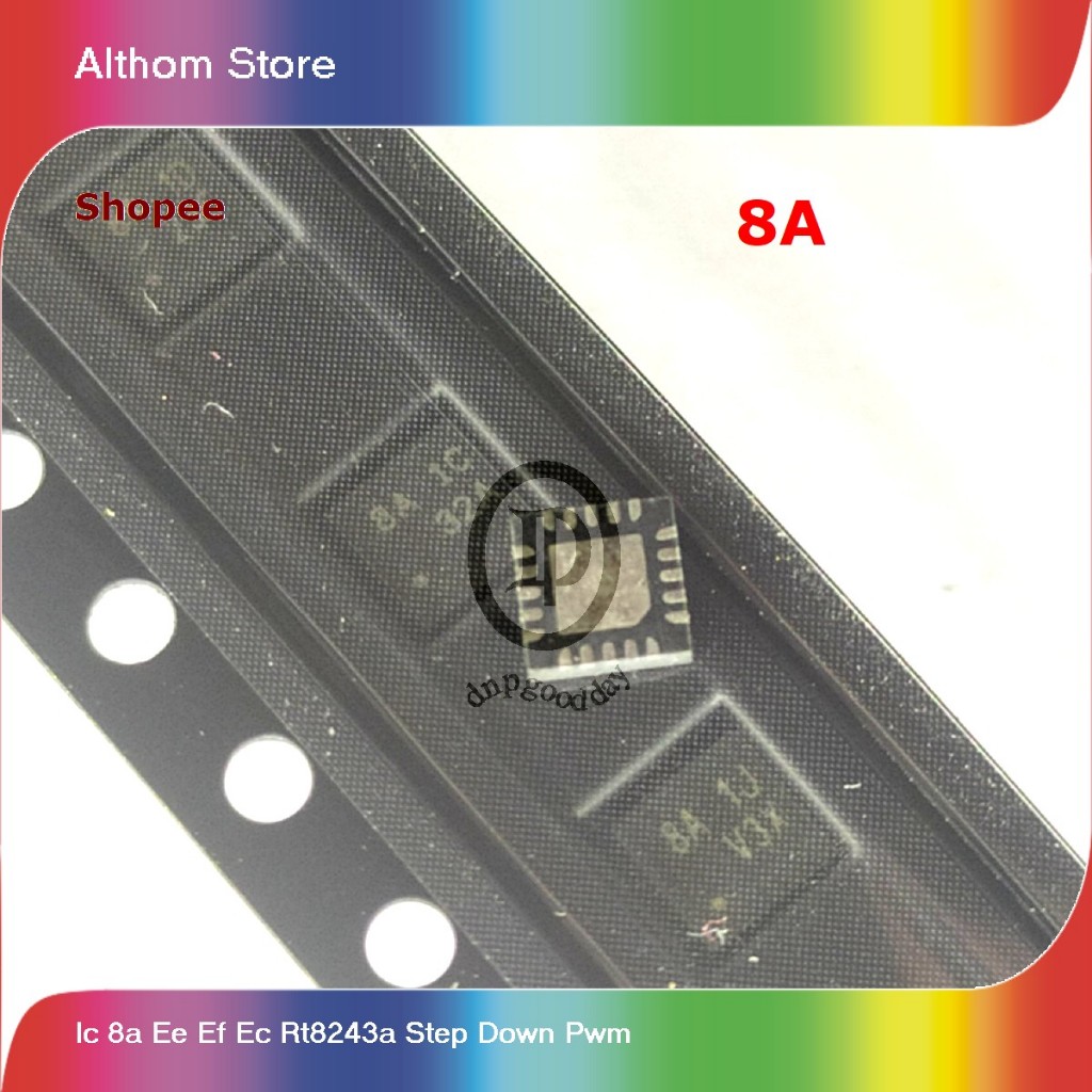 ic 8a ee ef ec rt8243a step down pwm