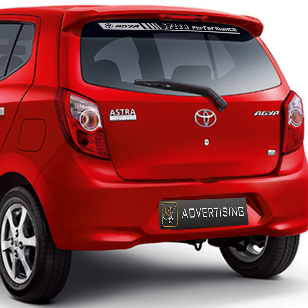 Stiker mobil agya desain terbaru