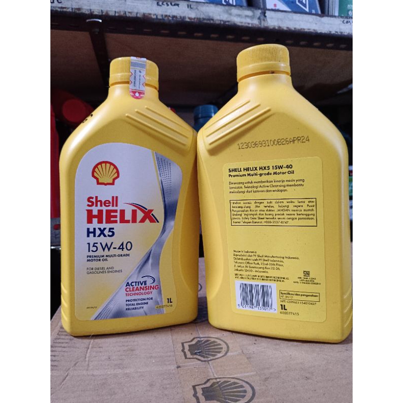 oli shell helix HX5 15W-40