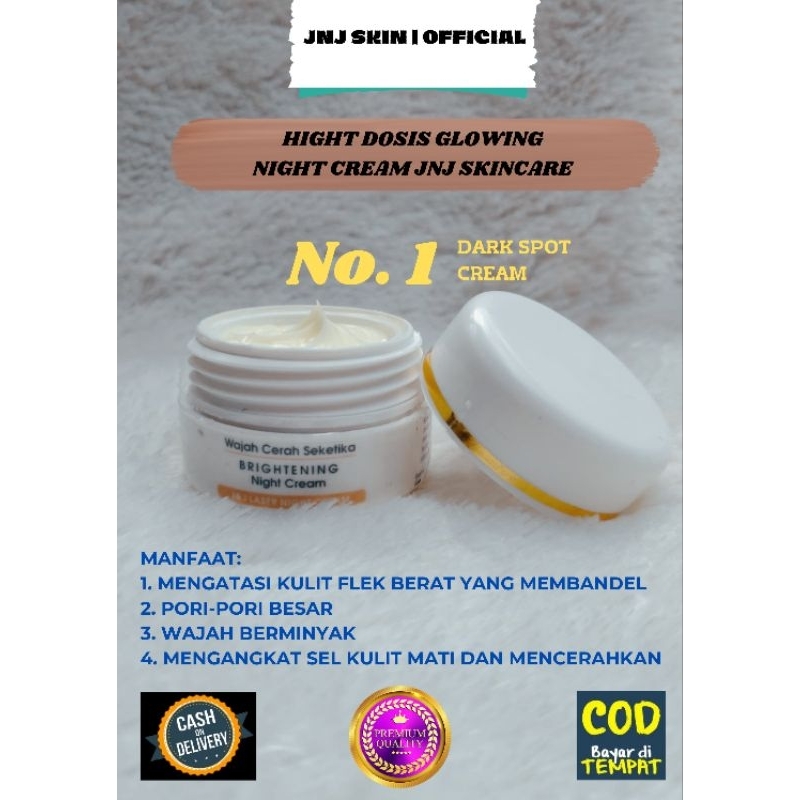 Night Cream Hight Dosis jnj skincare