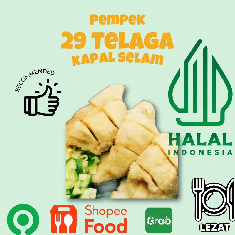 

Pempek Palembang ikan tenggiri premium
