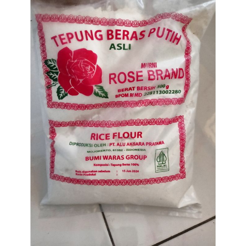 

Tepung Beras Rosebrand 500gram