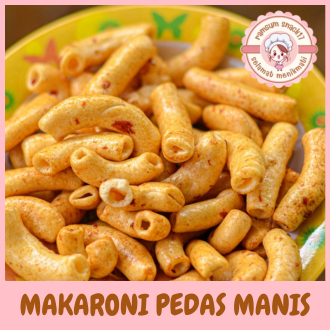 

MAKARONI BUMBU RUJAK PEDAS MANIS 200GR / MAKRONI RUJAK / MACARONI RUJAK