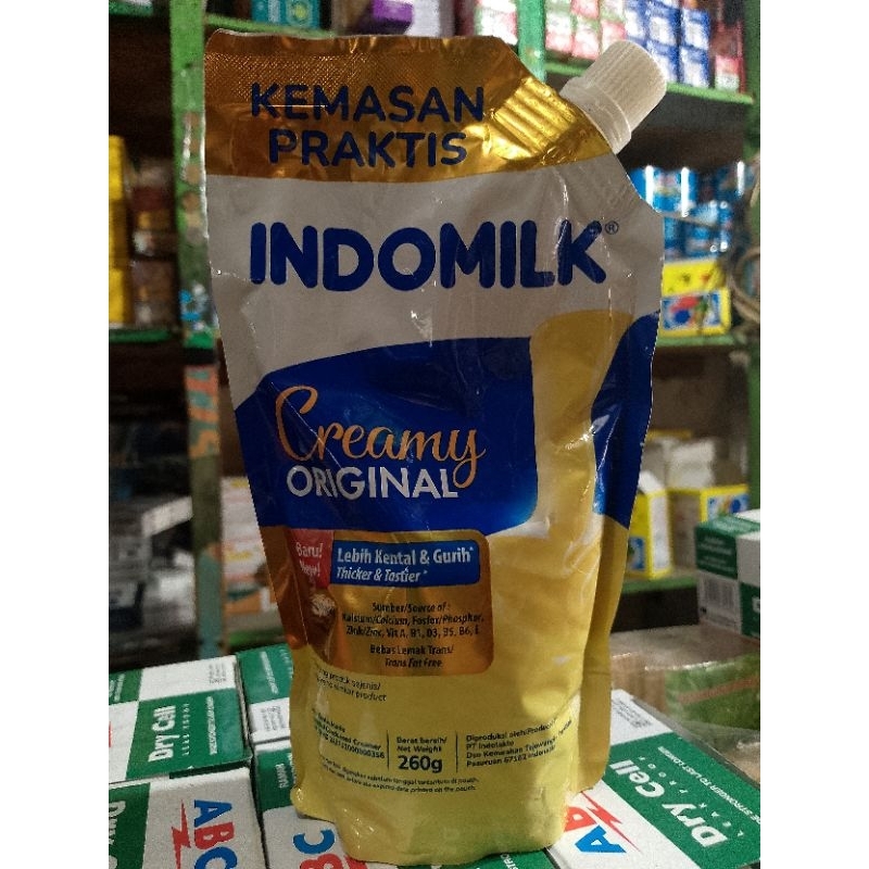 

INDOMILK PUTIH POUCH 260g