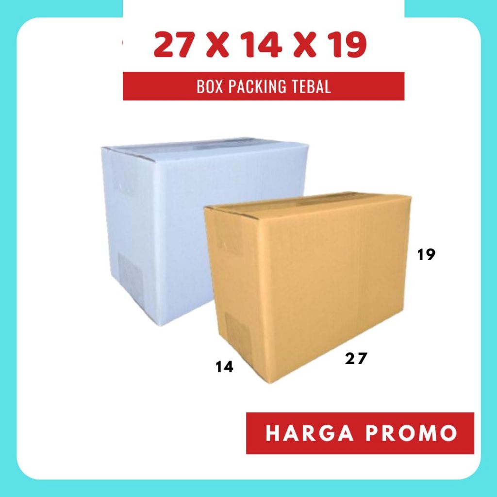 

Kardus AMDK 27x14x19 (32x120ml) Box Packing Karton Dus Kotak Kemasan Air Minum Jamu Minuman