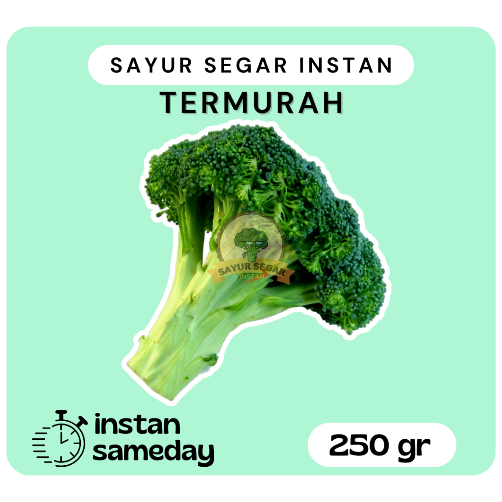 

Brokoli 250gr Sayur Segar