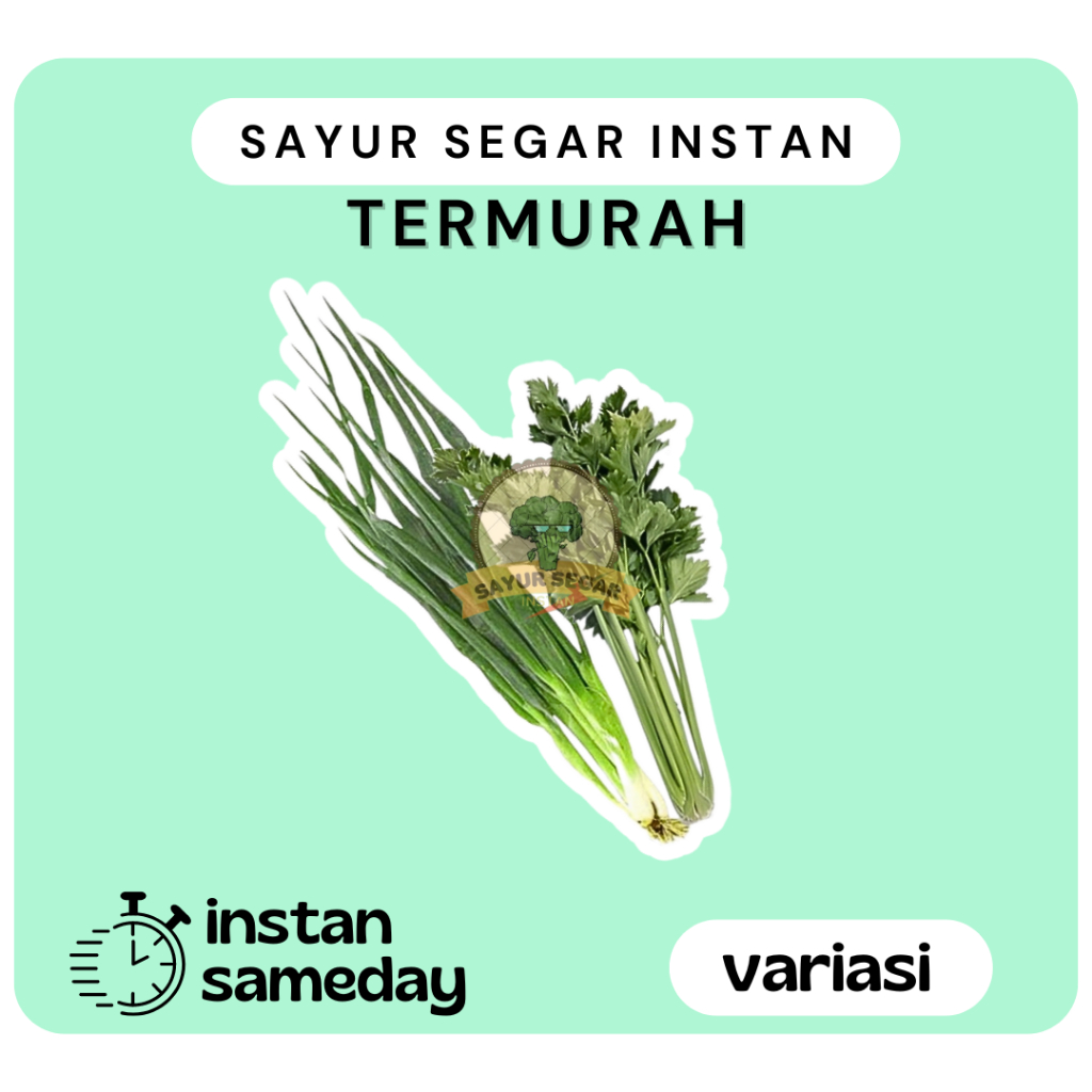 

Daun Bawang Seledri/Daun Bawang /Daun Seledri Daun Sop 100 gram