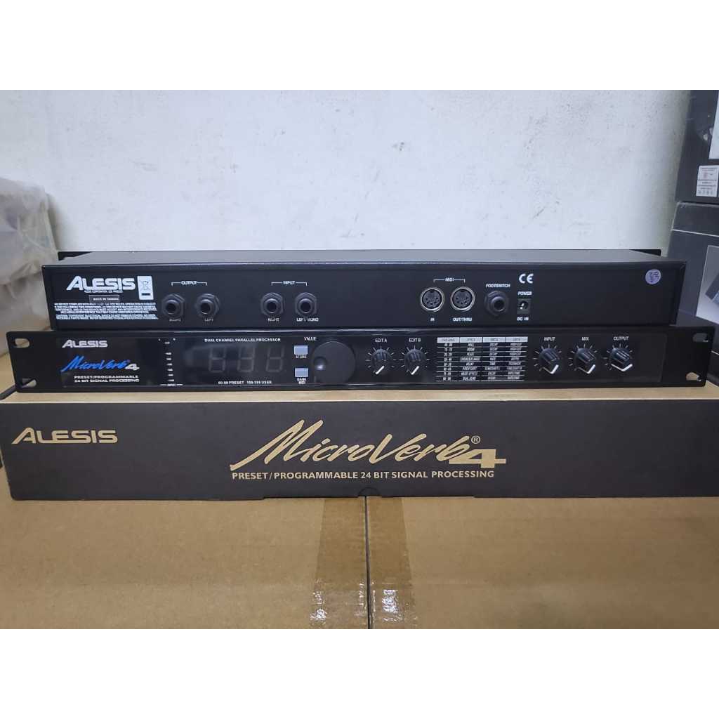 Efek Vokal Alesis Microverb 4 Made in Taiwan Kuping Besi