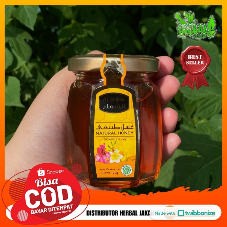 

MADU ARAB AL-SHIFA ALSHIFA AL SHIFA 125GR NATURAL HONEY ORIGINAL