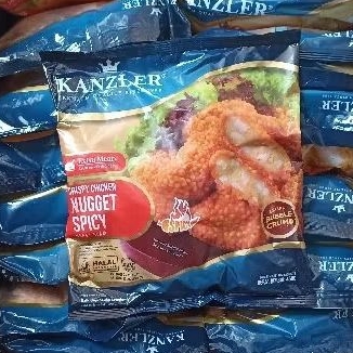 

Crispy chicken nugget kanzler spicy 450gr/ Nugget crispy kanzler pedas 450gr