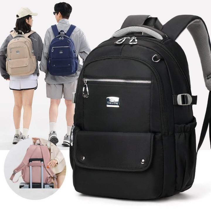 Tas Ransel Wanita Pria Laptop Besar Tailida Original Remaja Sekolah Kuliah Backpack Terbaru 3167