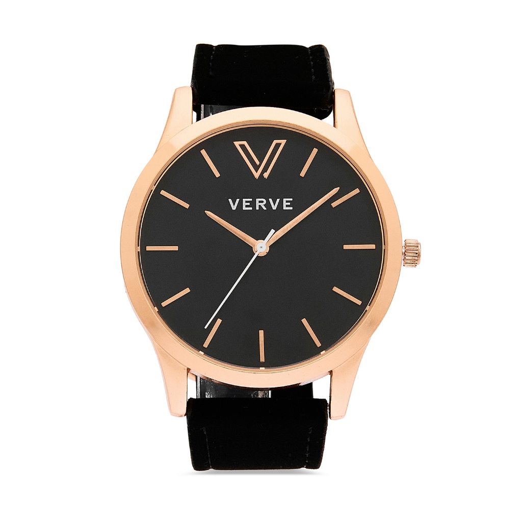 Jam Tangan Pria – Tipis & Elegan, Cocok Semua Outfit | VERVE Watch ARTE Rose Gold