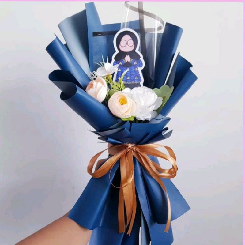 

(5 pcs) Topper guru untuk membuat bouquet / buket di hari guru atau ulang tahun guru