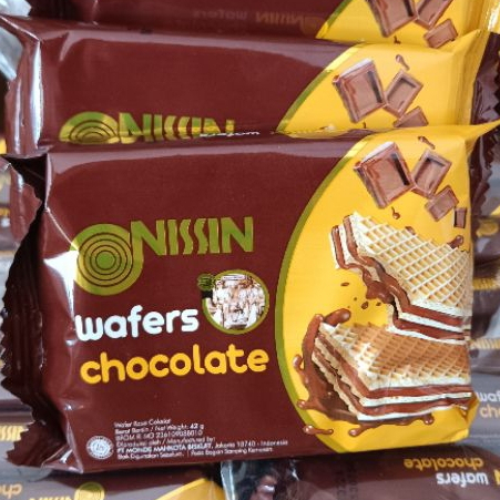 

3 PICIS TERMURAH CEMILAN NISSIN WAFERS CHOCOLATE 42 GRAM